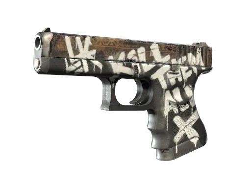 Glock-18 | Пустынный повстанец — прямо с завода, немного поношенное
