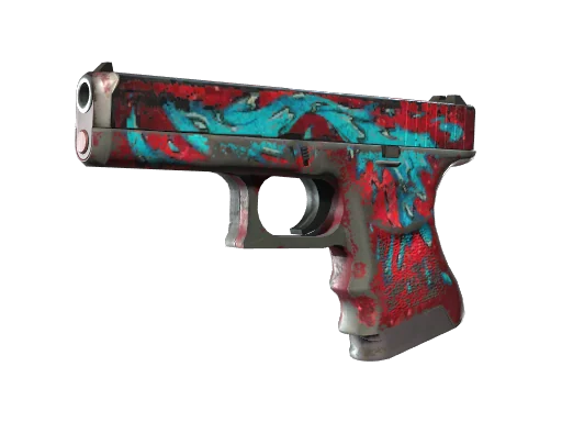 Glock-18 | Дух воды — поношенное, закалённое в боях