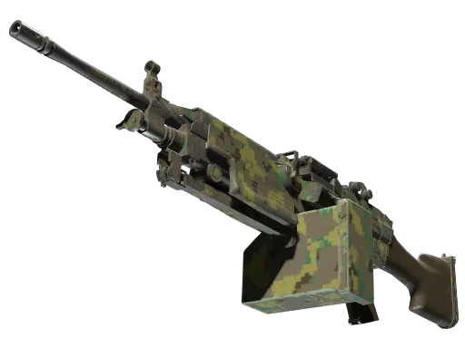 M249 | Пиксельный камуфляж «Джунгли» — после полевых испытаний
