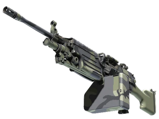 M249 | Шалфейный камуфляж — прямо с завода, немного поношенное