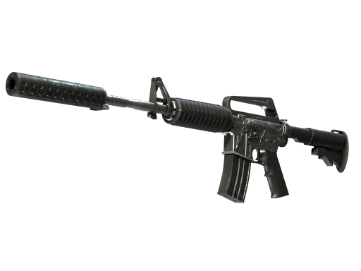 M4A1-S | Василиск — прямо с завода, немного поношенное