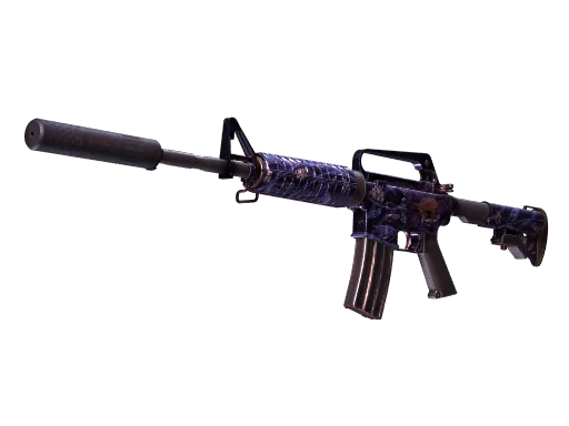 M4A1-S | Чёрный лотос — поношенное, закалённое в боях