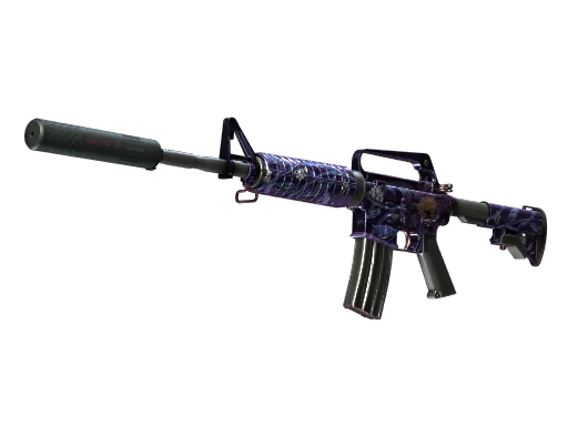 M4A1-S | Чёрный лотос — прямо с завода, немного поношенное