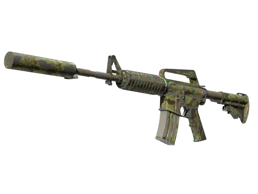 M4A1-S | Северный лес — поношенное, закалённое в боях