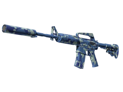 M4A1-S | Чистая вода — немного поношенное