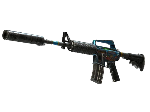 M4A1-S | Панель управления — прямо с завода, немного поношенное
