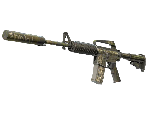 M4A1-S | Взгляд в прошлое — поношенное, закалённое в боях