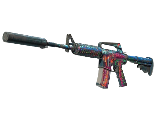 M4A1-S | Скоростной зверь — поношенное, закалённое в боях