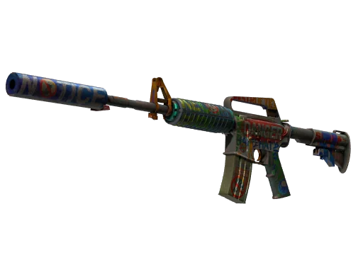 M4A1-S | Неотвратимая угроза — поношенное, закалённое в боях
