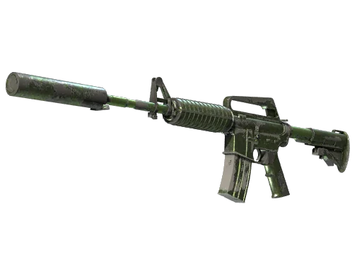 M4A1-S | Моховый кварц — поношенное, закалённое в боях