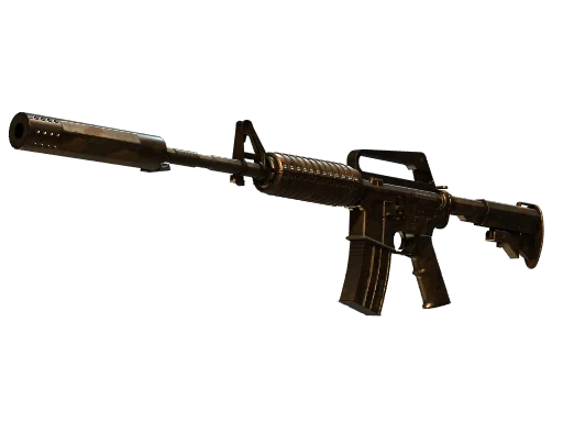 M4A1-S | Грязевой стандарт — поношенное, закалённое в боях