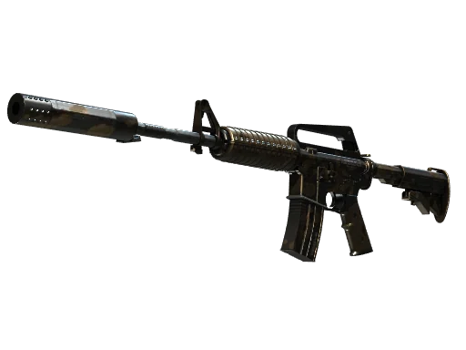M4A1-S | Грязевой стандарт — прямо с завода, немного поношенное