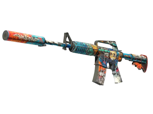 M4A1-S | Второй игрок — поношенное, закалённое в боях