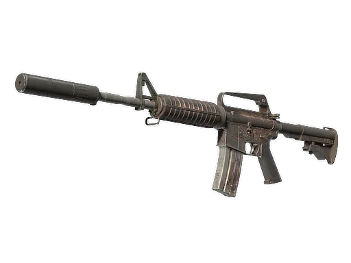 M4A1-S | Розовые шестигранники — поношенное, закалённое в боях