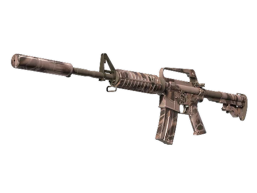 M4A1-S | Розовые шестигранники — прямо с завода, немного поношенное