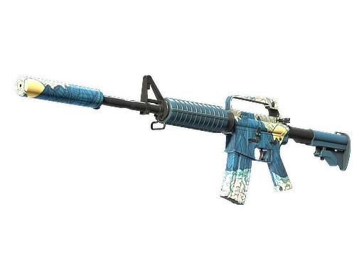 M4A1-S | Уединение — прямо с завода, немного поношенное