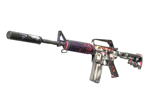 M4A1-S | Вейпорвейв — поношенное, закалённое в боях