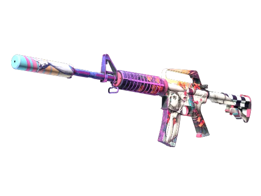M4A1-S | Вейпорвейв — прямо с завода, немного поношенное