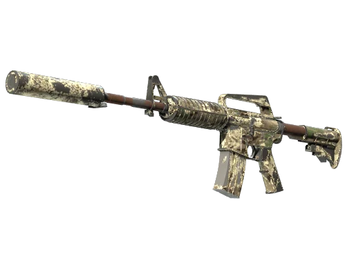 M4A1-S | Смешанный камуфляж — поношенное, закалённое в боях