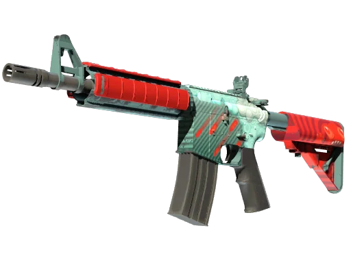 M4A4 | Дождь из пуль — прямо с завода, немного поношенное