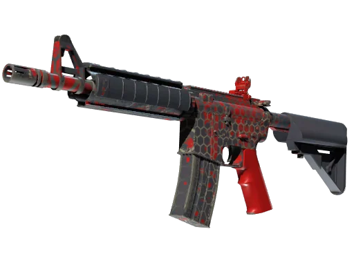 M4A4 | Преобразователь — прямо с завода, немного поношенное