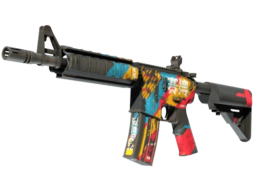 M4A4 | Кибербезопасность — поношенное, закалённое в боях