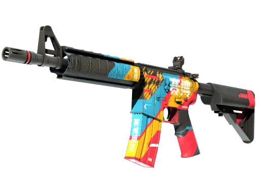 M4A4 | Кибербезопасность — прямо с завода, немного поношенное