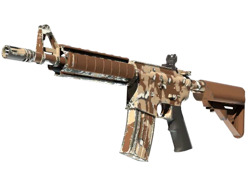 M4A4 | Песчаная буря — прямо с завода, немного поношенное