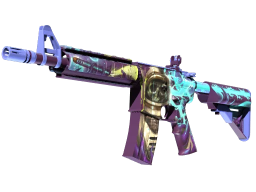 M4A4 | Безлюдный космос — прямо с завода, немного поношенное