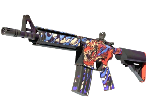 M4A4 | 龍王 (Король драконов) — после полевых испытаний