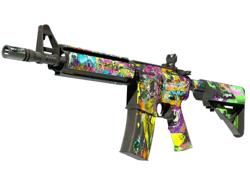 M4A4 | В живом цвете — поношенное, закалённое в боях
