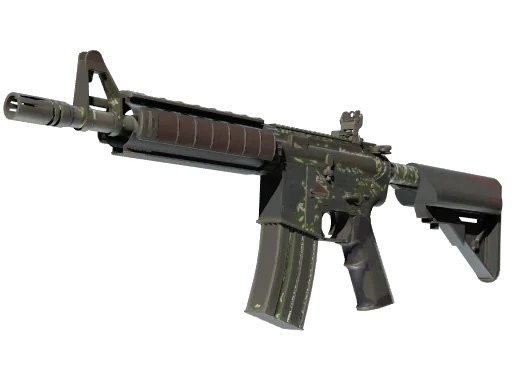 M4A4 | Тигр в джунглях — поношенное, закалённое в боях