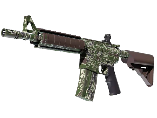M4A4 | Тигр в джунглях — прямо с завода, немного поношенное