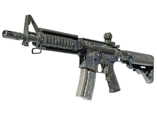 M4A4 | Рваный морской камуфляж — поношенное, закалённое в боях