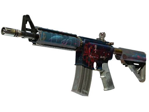 M4A4 | Ликорис лучистый — поношенное, закалённое в боях