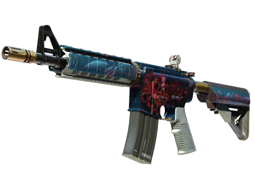 M4A4 | Ликорис лучистый — прямо с завода, немного поношенное