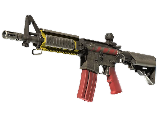 M4A4 | Стальной каркас — прямо с завода, немного поношенное