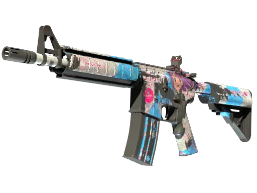 M4A4 | Темукау — поношенное, закалённое в боях