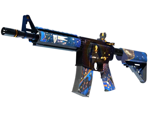 M4A4 | Император — прямо с завода, немного поношенное