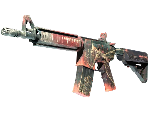 M4A4 | Зубная фея — прямо с завода, немного поношенное