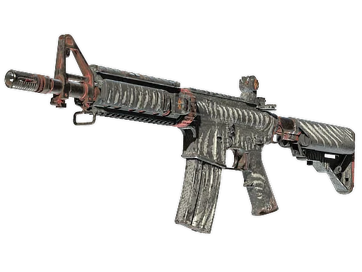 M4A4 | Зубастик — поношенное, закалённое в боях