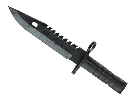 ★ Штык-нож M9 | Дамасская сталь — поношенное, закалённое в боях