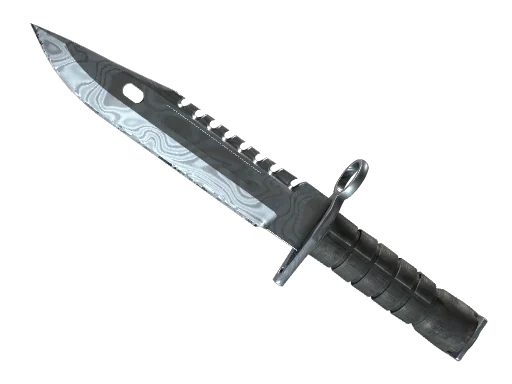 ★ Штык-нож M9 | Дамасская сталь — прямо с завода, немного поношенное