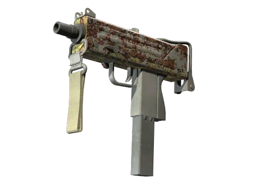 MAC-10 | Медный Борре — поношенное, закалённое в боях