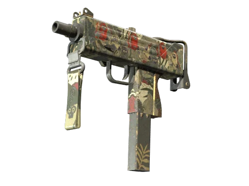 MAC-10 | Обезьяний камуфляж — поношенное, закалённое в боях