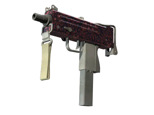 MAC-10 | Красная филигрань — после полевых испытаний