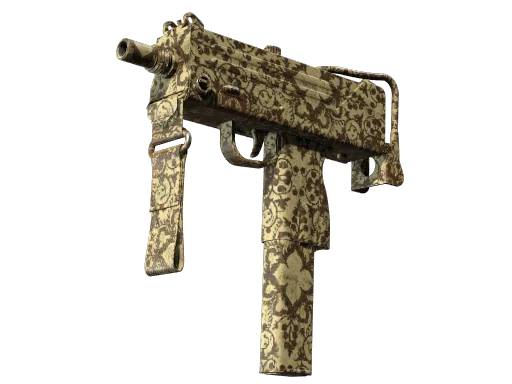 MAC-10 | Дамасская охра — прямо с завода, немного поношенное
