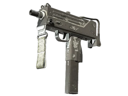 MAC-10 | Снежные брызги — поношенное, закалённое в боях