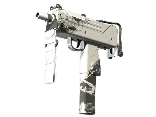 MAC-10 | Снежные брызги — прямо с завода, немного поношенное