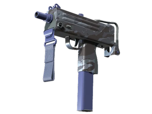 MAC-10 | Грозовой камуфляж — прямо с завода, немного поношенное